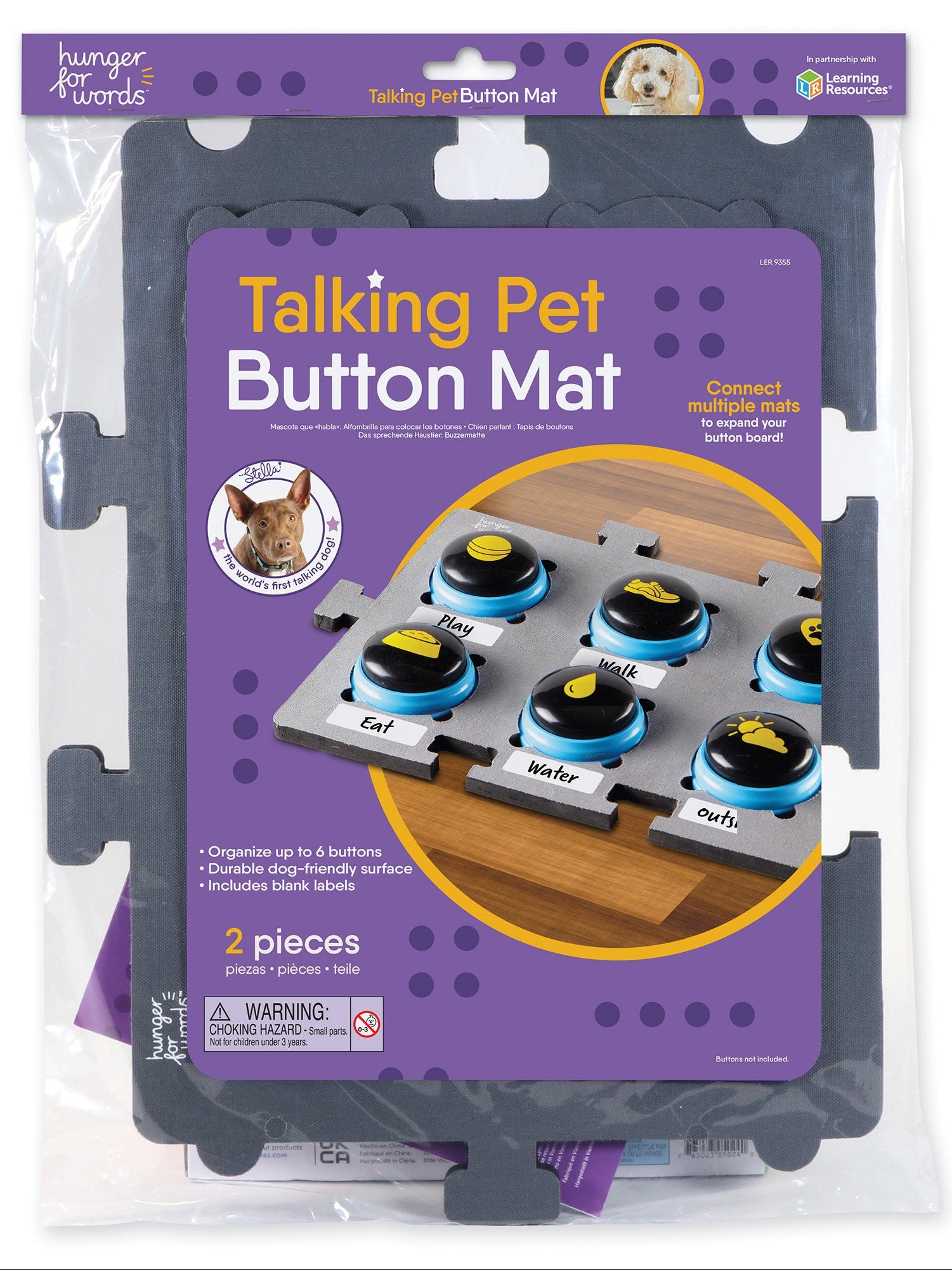 Buzzermatte für Haustier-Buttons