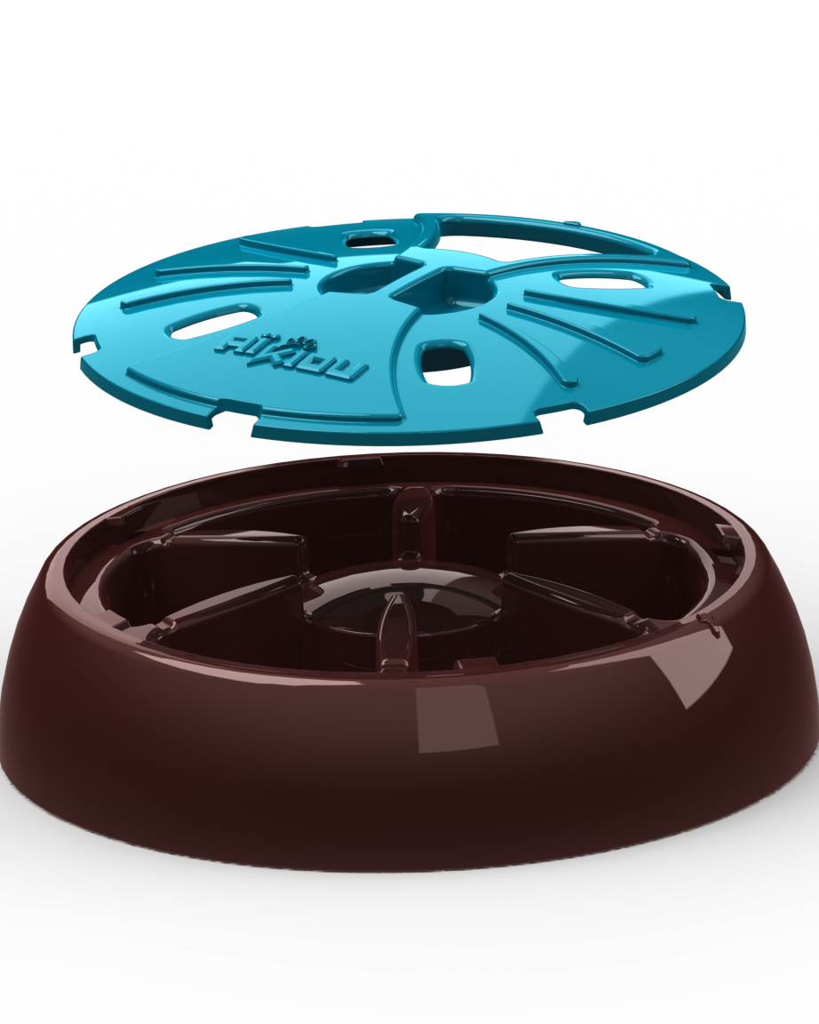 AIKIOU Slow Feeder – Intelligenzspielzeug & Futternapf