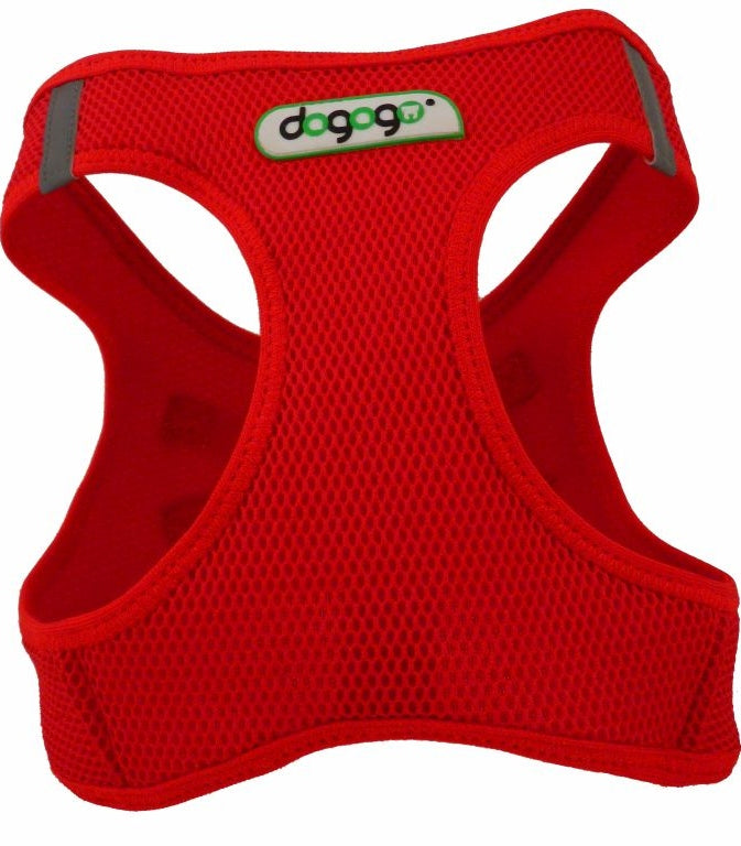 Hundegeschirr soft Step-In rot